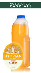 Utopian Brewing Chinook Blonde IPA - 2 Pint Container