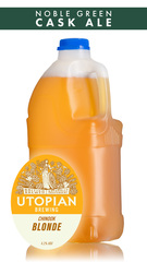 Utopian Brewing Chinook Blonde IPA - 4 Pint Container