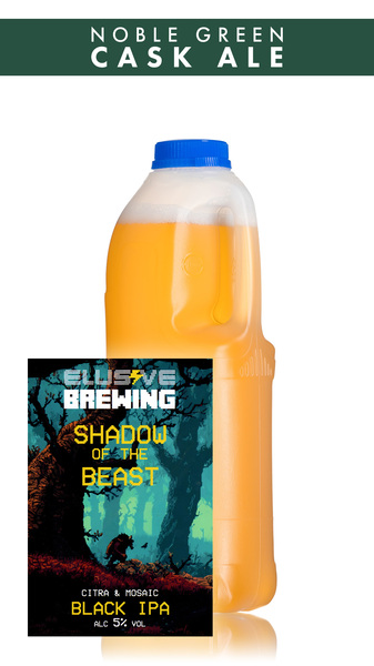 Elusive Shadow of the Beast Black IPA - 2 Pint Container