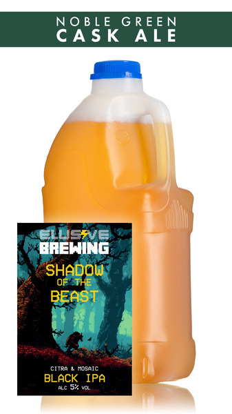 Elusive Shadow of the Beast Black IPA - 4 Pint Container