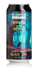 Elusive Brewing Shadow of the Beast Black IPA