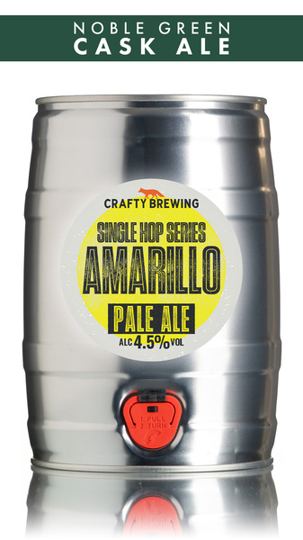 Crafty Brewing Amarillo Pale Ale - 5 Ltr Mini Keg