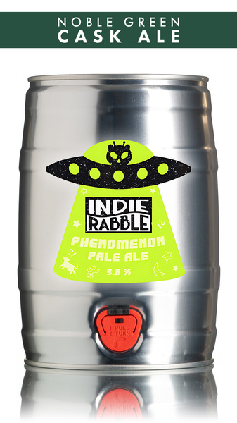 Indie Rabble Phenomenon Pale Ale - 5 Ltr Mini Keg