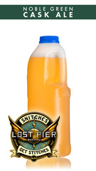 Lost Pier Snitches Get Stitches Golden Ale - 2 Pint Container