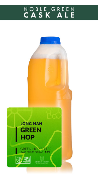 Long Man Brewery Admiral Green Hop Pale Ale - 2 Pint Container