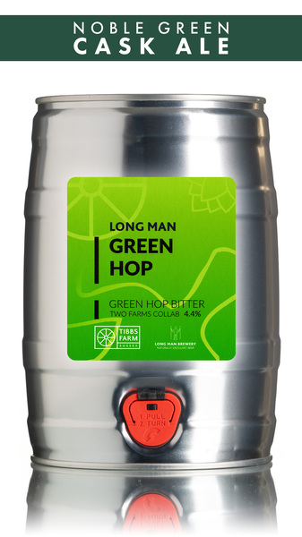 Long Man Brewery Admiral Green Hop Pale Ale - 5 Ltr Mini Keg