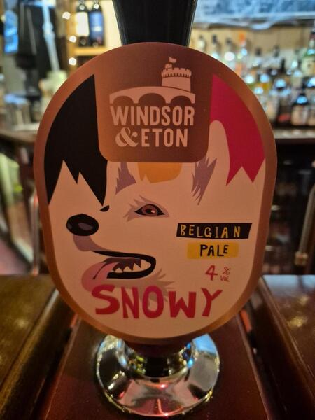 Windsor & Eton Snowy Belgian Pale Ale - 9 Gal Firkin
