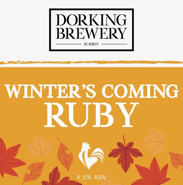 Dorking Winter's Coming Ruby Ale - 9 Gal Firkin