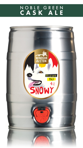 Windsor & Eton Snowy Belgian Pale Ale - 5 Ltr Mini Keg