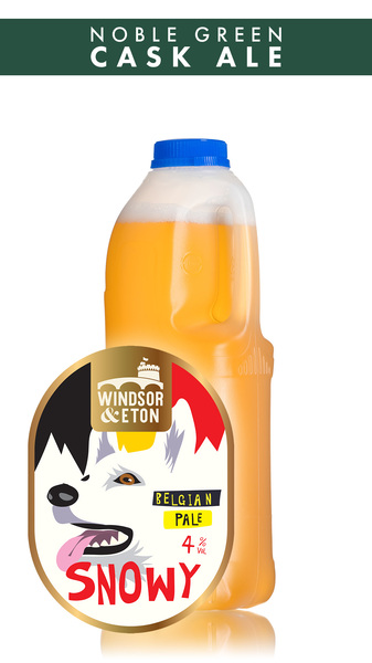 Windsor & Eton Snowy Belgian Pale Ale - 2 Pint Container