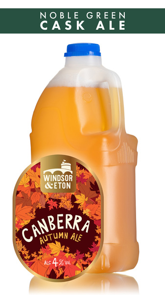 Windsor & Eton Canberra Autumn Red Ale - 4 Pint Container