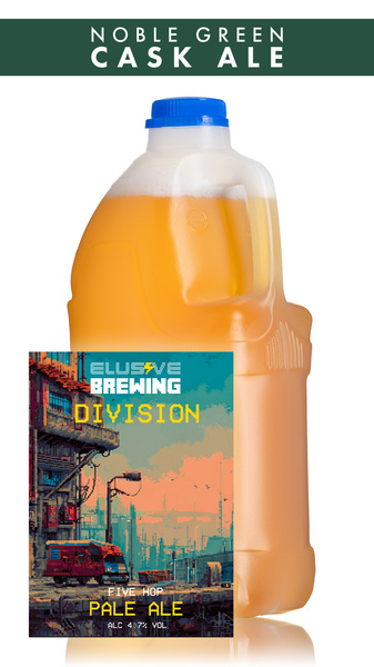 Elusive Division Pale Ale - 4 Pint Container