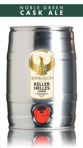Wimbledon Keller Helles Lager - 5 Ltr Mini Keg