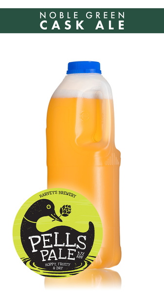 Harvey's Pells Pale - 2 Pint Container