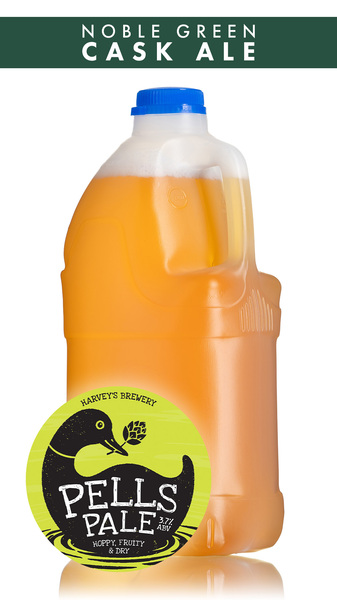 Harvey's Pells Pale - 4 Pint Container