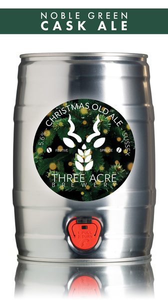 Three Acre Brewery Christmas Old Ale - 5 Ltr Mini Keg