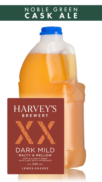 Harvey's Dark Mild - 4 Pint Container