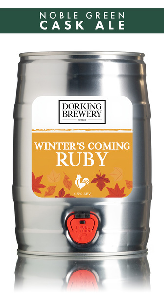 Dorking Winter's Coming Ruby Ale - 5 Ltr Mini Keg