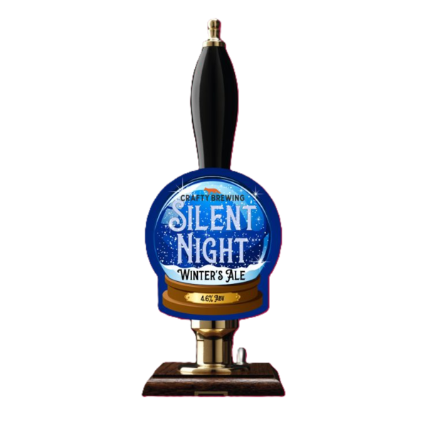 Crafty Brewing Silent Night Winter's Ale - 9 Gal Firkin
