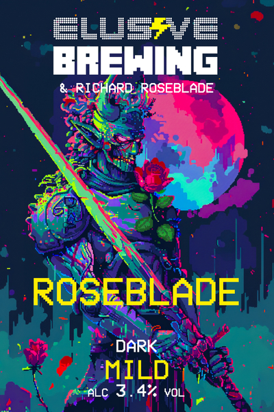 Elusive Brewing Roseblade Dark Mild - 9 Gal Firkin