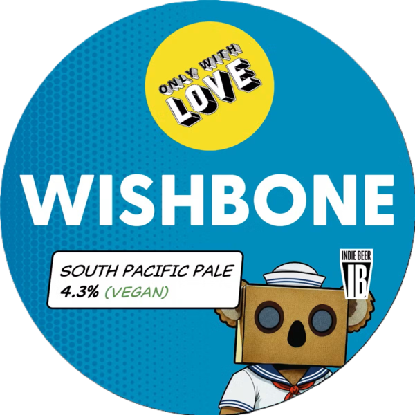 Only with Love Wishbone South Pacific Pale - 9 Gal Firkin