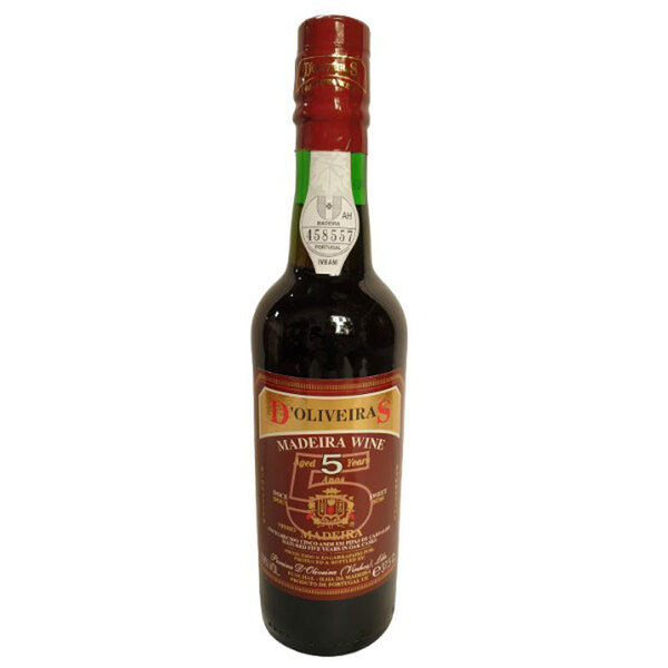 D'Oliveiras Madeira 5 Year-old Sweet - Half Bottle