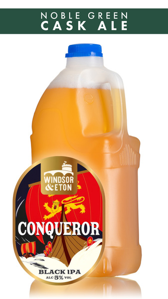 Windsor & Eton Conqueror Black IPA - 4 Pint Container
