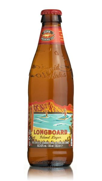 Kona Longboard Island Lager, Bottle
