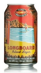 Kona Longboard Island Lager, Can