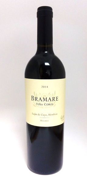 Vina Cobos Bramare Malbec, Lujan de Cuyo 2016